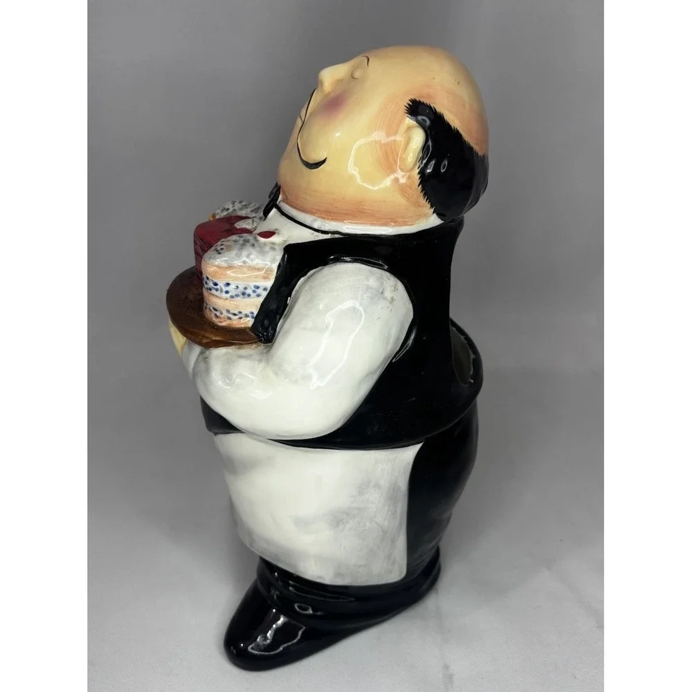 Vintage T. Flickinger Certified International Ceramic Butler Utensil Holder